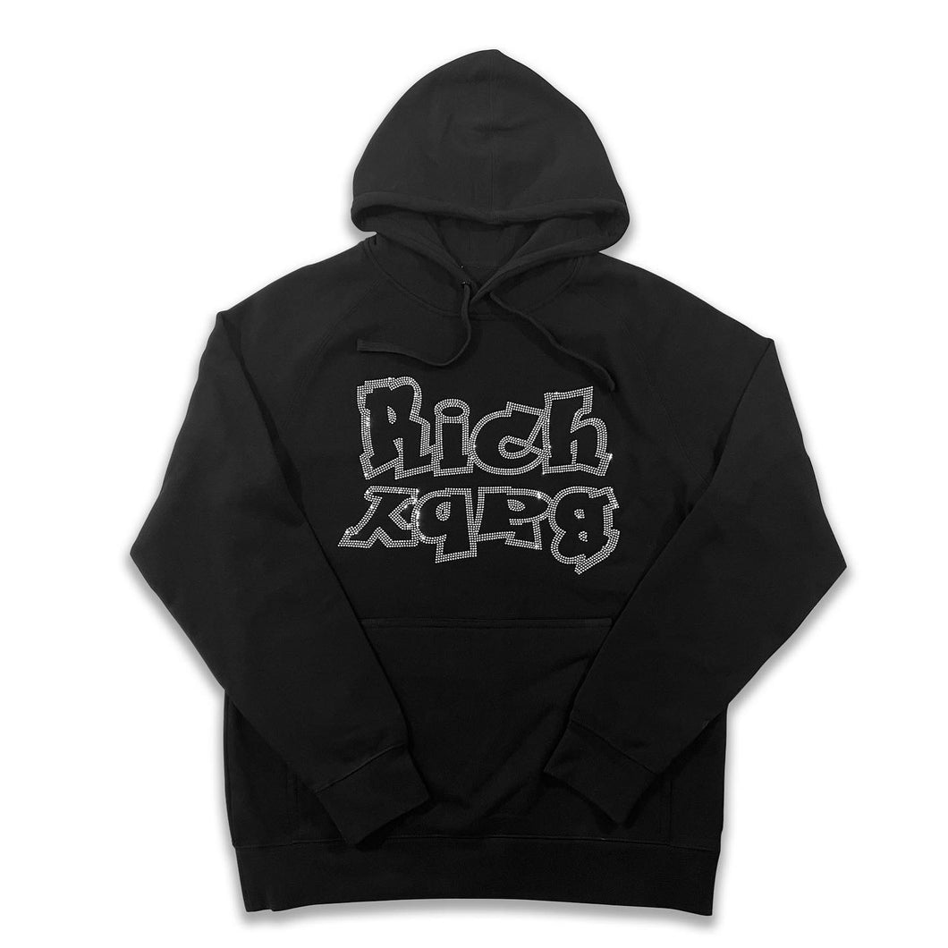 Rhinstone Graffiti Hoodie